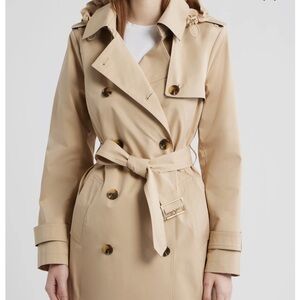 Michael Kors Trench with hood and liner